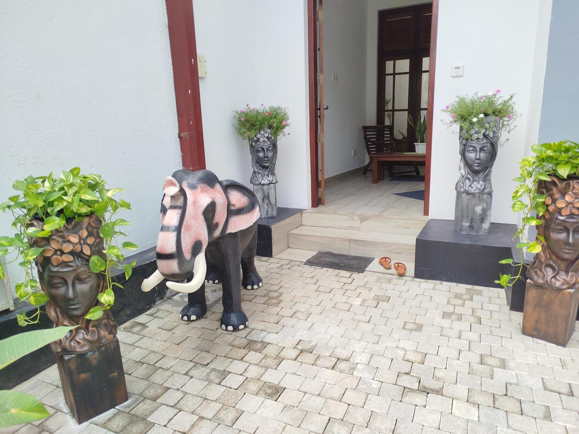 Elzangi Hotel Negombo Exterior foto